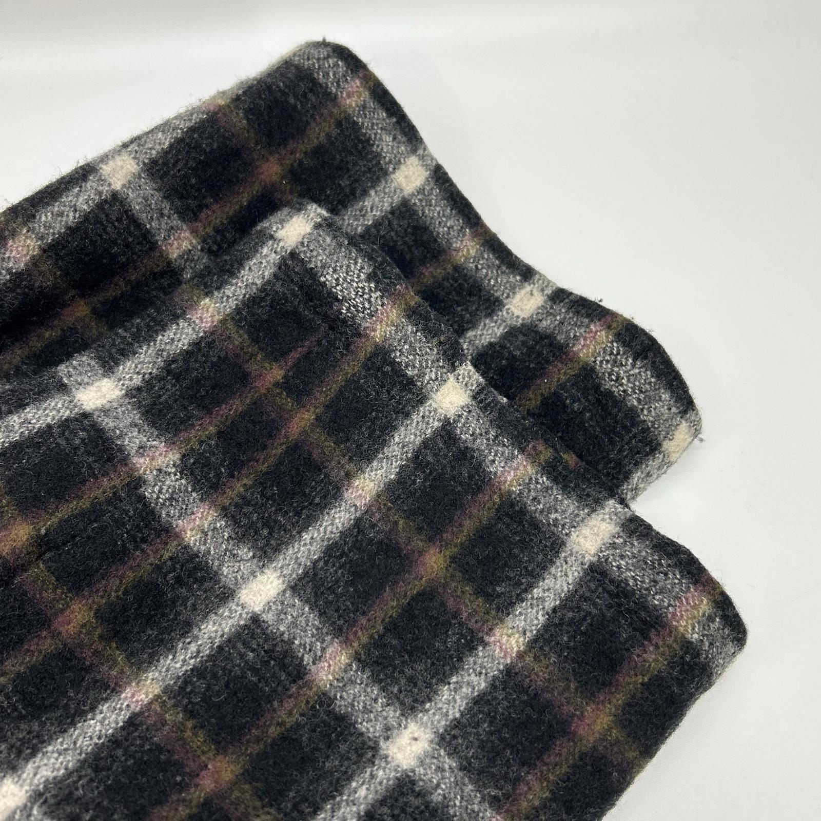 COMMEdesGARCONS HOMME PLUS コムデギャルソンオムプリュス AD1994　縮絨期　XP-02017M タータンチェック ウール イージーワイドパンツ ボトムス