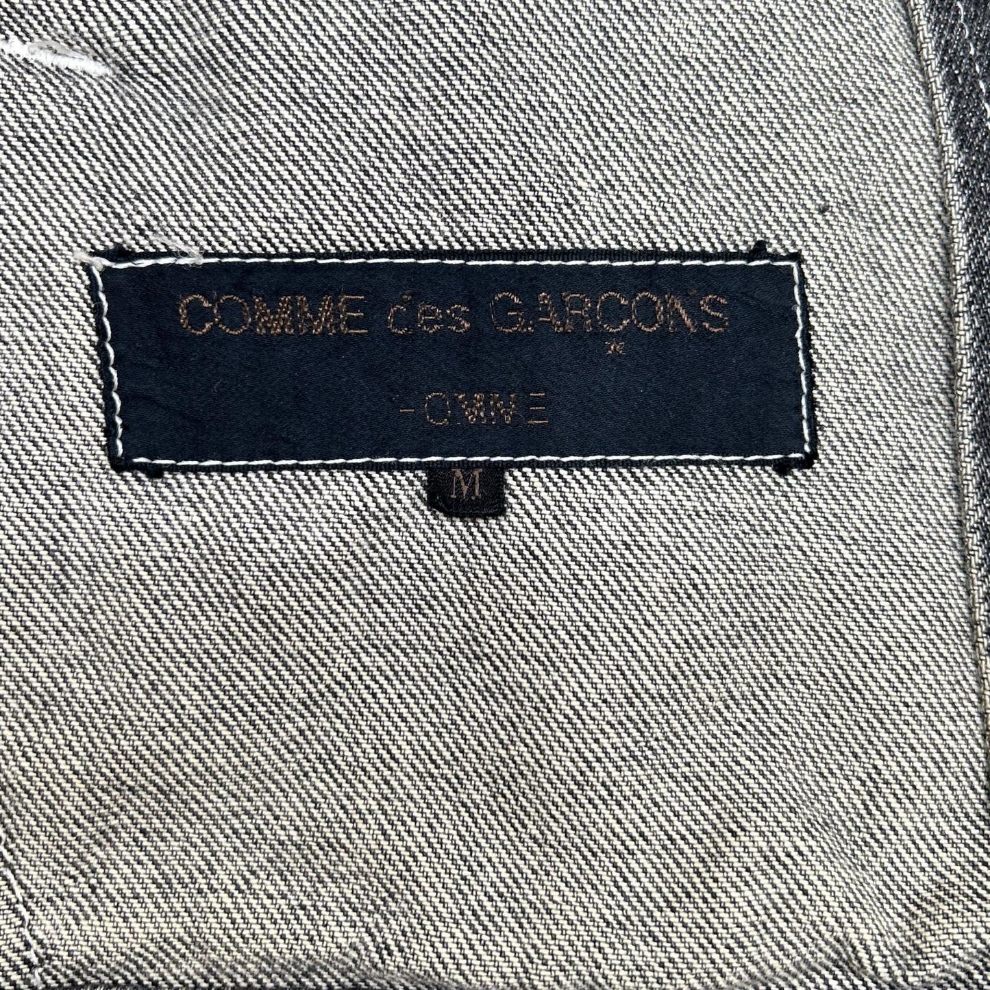 COMMEdesGARCONS HOMME コムデギャルソンオム 90s 田中オム HJ-020730 ジップアップデニムジャケット ジャケット