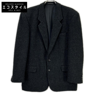 COMMEdesGARCONS HOMME コムデギャルソンオム 90s 田中オム HJ-04042M ツイードウール ハウンドトゥース クルミ釦 シングルジャケット ジャケット