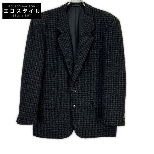 COMMEdesGARCONS HOMME コムデギャルソンオム 90s 田中オム HJ-04042M ツイードウール ハウンドトゥース クルミ釦 シングルジャケット ジャケット