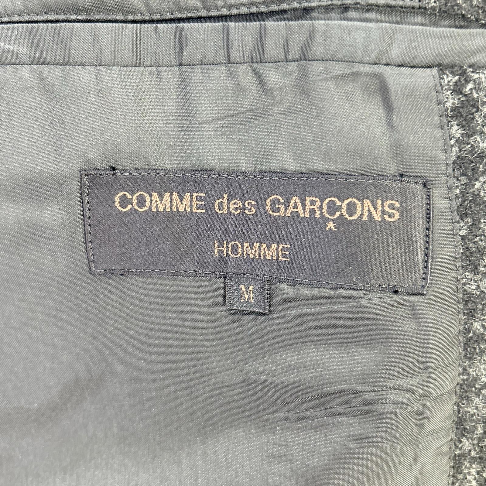 COMMEdesGARCONS HOMME コムデギャルソンオム 90s 田中オム HJ-04042M ツイードウール ハウンドトゥース クルミ釦 シングルジャケット ジャケット