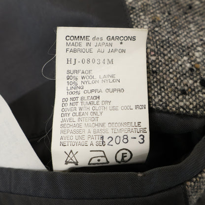 COMMEdesGARCONS HOMME コムデギャルソンオム 90s 田中オム HJ-08034M グレー ミックスツイード セットアップ スーツ セットアップ