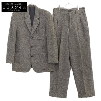 COMMEdesGARCONS HOMME コムデギャルソンオム 90s 田中オム HJ-08034M グレー ミックスツイード セットアップ スーツ セットアップ