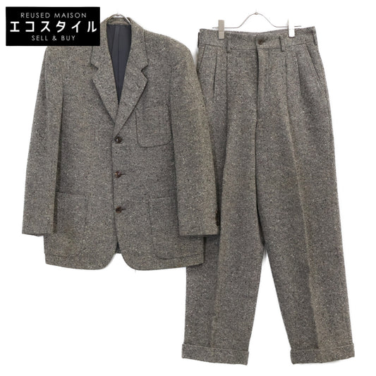 COMMEdesGARCONS HOMME コムデギャルソンオム 90s 田中オム HJ-08034M グレー ミックスツイード セットアップ スーツ セットアップ