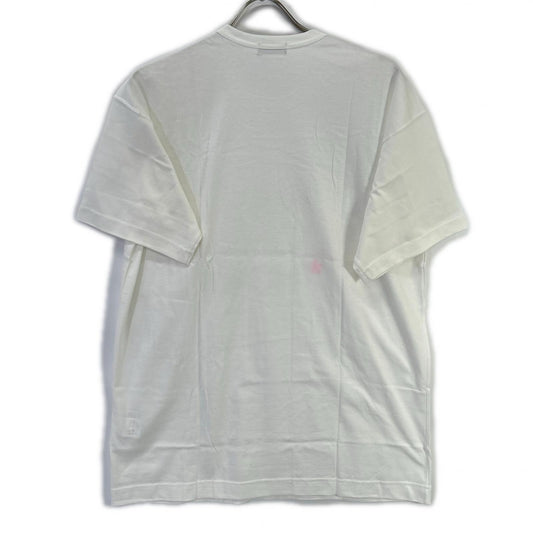 COMMEdesGARCONS HOMME コムデギャルソンオム 90s 田中オム HT-020500 ポイントカラーロゴ クルーネックTシャツ トップス