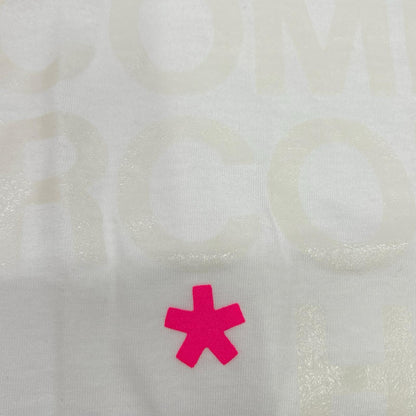 COMMEdesGARCONS HOMME コムデギャルソンオム 90s 田中オム HT-020500 ポイントカラーロゴ クルーネックTシャツ トップス