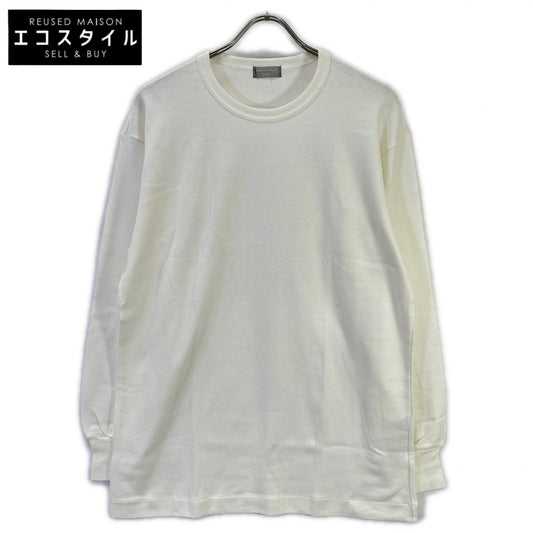 COMMEdesGARCONS HOMME コムデギャルソンオム 90s 田中オム HT-080010 ホワイト クルーネックリブカットソー トップス