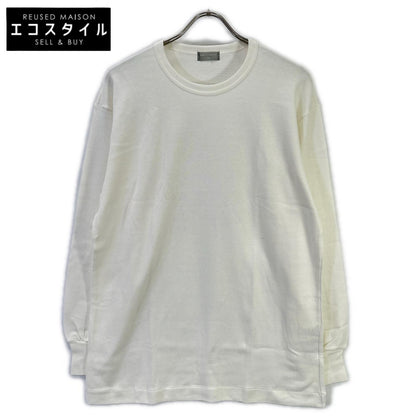 COMMEdesGARCONS HOMME コムデギャルソンオム 90s 田中オム HT-080010 ホワイト クルーネックリブカットソー トップス