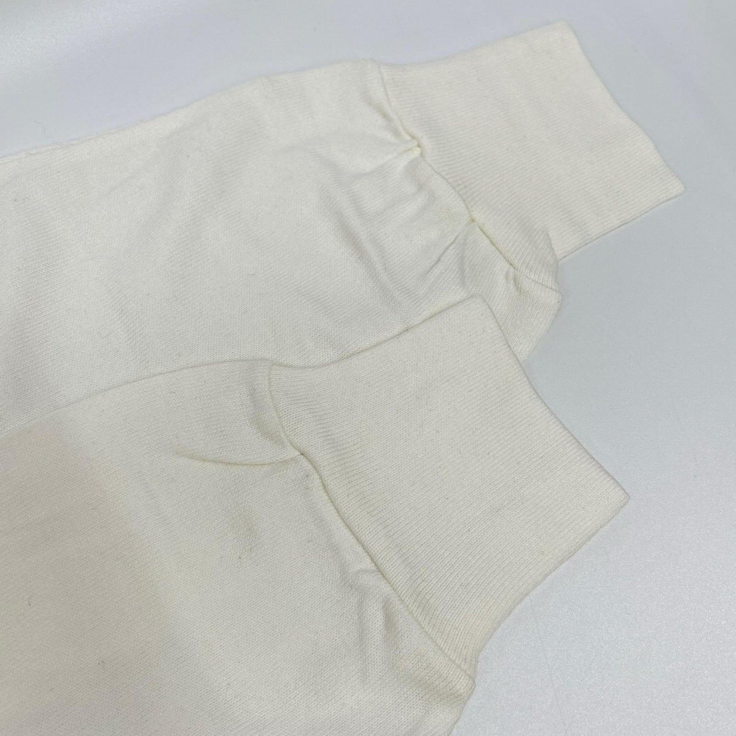 COMMEdesGARCONS HOMME コムデギャルソンオム 90s 田中オム HT-080010 ホワイト クルーネックリブカットソー トップス