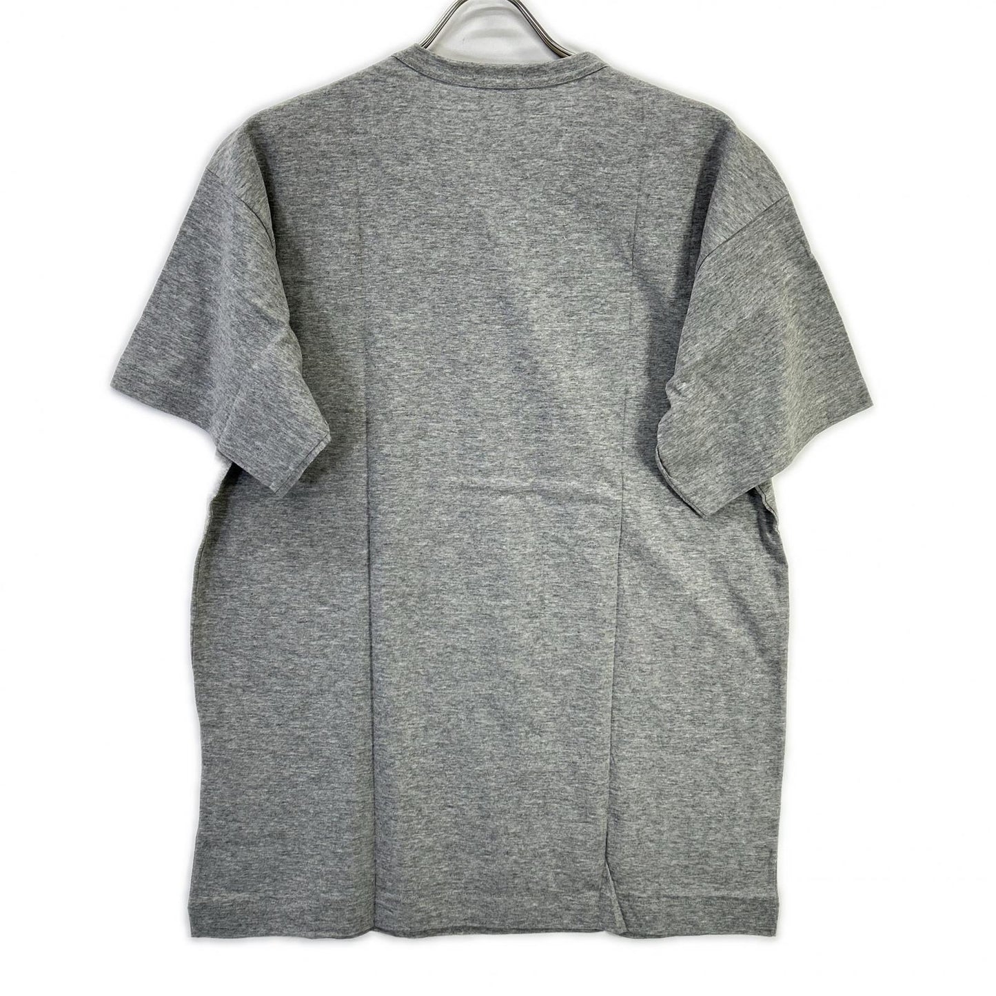 COMMEdesGARCONS HOMME Comme des Garçons Homme 90s Tanaka Homme HT-020410 gray logo-print V-neck T-shirt, top