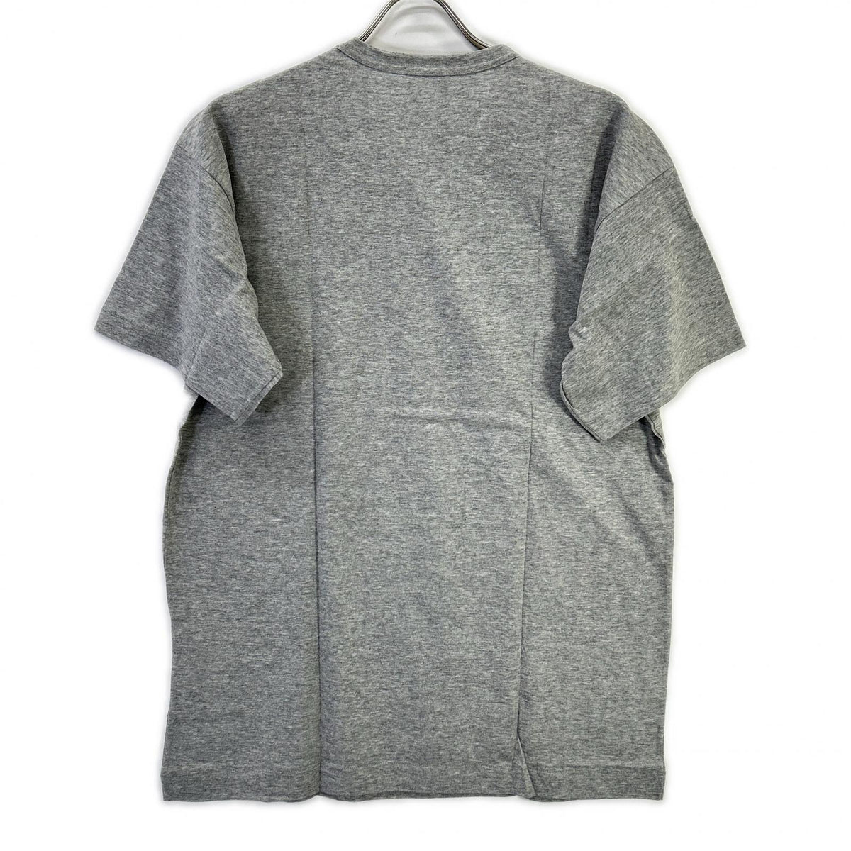 COMMEdesGARCONS HOMME Comme des Garçons Homme 90s Tanaka Homme HT-020410 gray logo-print V-neck T-shirt, top