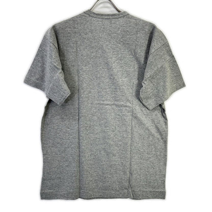 COMMEdesGARCONS HOMME Comme des Garçons Homme 90s Tanaka Homme HT-020410 gray logo-print V-neck T-shirt, top
