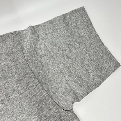 COMMEdesGARCONS HOMME Comme des Garçons Homme 90s Tanaka Homme HT-020410 gray logo-print V-neck T-shirt, top