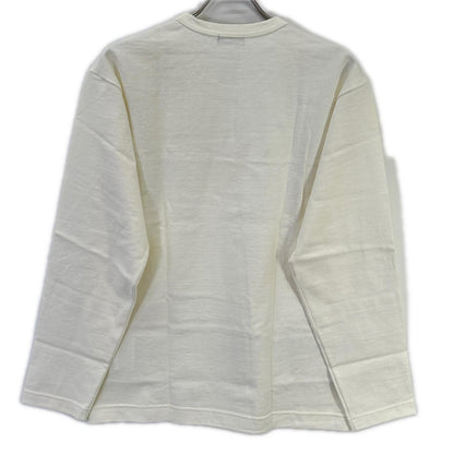 COMMEdesGARCONS HOMME コムデギャルソンオム 00s 田中オム HE-T003 ロゴプリント ホワイト クルーネックカットソー トップス