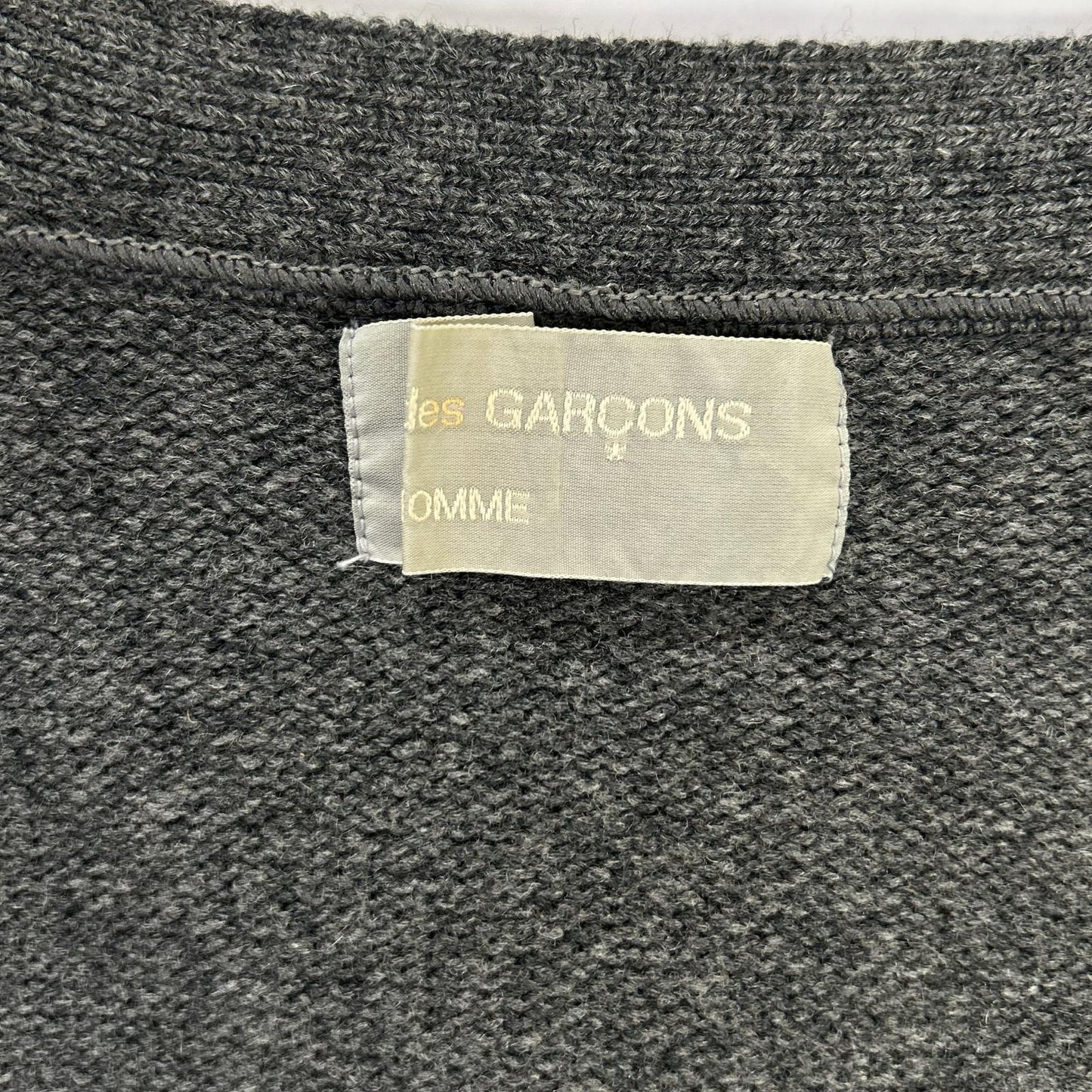 COMMEdesGARCONS HOMME コムデギャルソンオム 90s 田中オム HN-080180 アーガイルニットカーディガン トップス