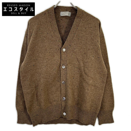 COMMEdesGARCONS HOMME コムデギャルソンオム 90s 田中オム HN-050250 ブラウン ミックスカラー ニットカーディガン トップス
