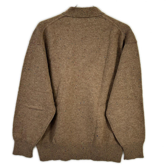 COMMEdesGARCONS HOMME コムデギャルソンオム 90s 田中オム HN-050250 ブラウン ミックスカラー ニットカーディガン トップス