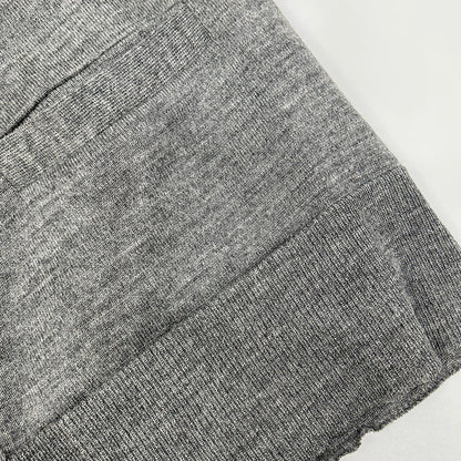 COMMEdesGARCONS HOMME コムデギャルソンオム 00s 田中オム HE-N003 グレー 透かしプリント ニットカーディガン トップス