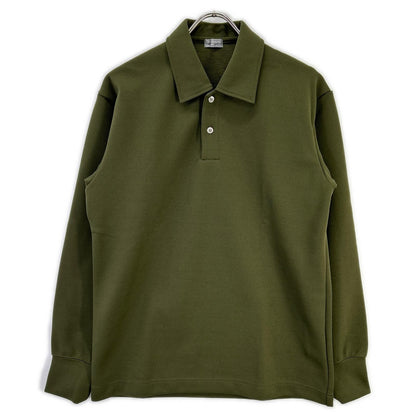 COMMEdesGARCONS HOMME コムデギャルソンオム 00s 田中オム HC-T030 カーキ ロングスリーブ ポロシャツ トップス