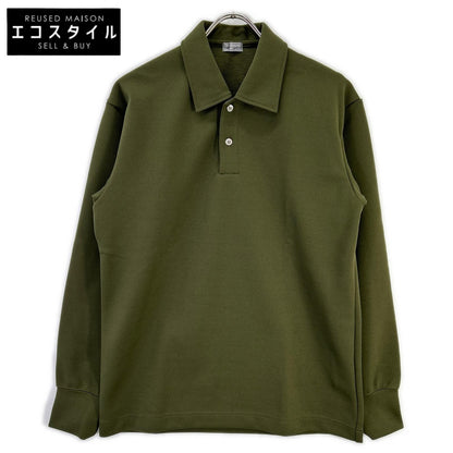 COMMEdesGARCONS HOMME コムデギャルソンオム 00s 田中オム HC-T030 カーキ ロングスリーブ ポロシャツ トップス