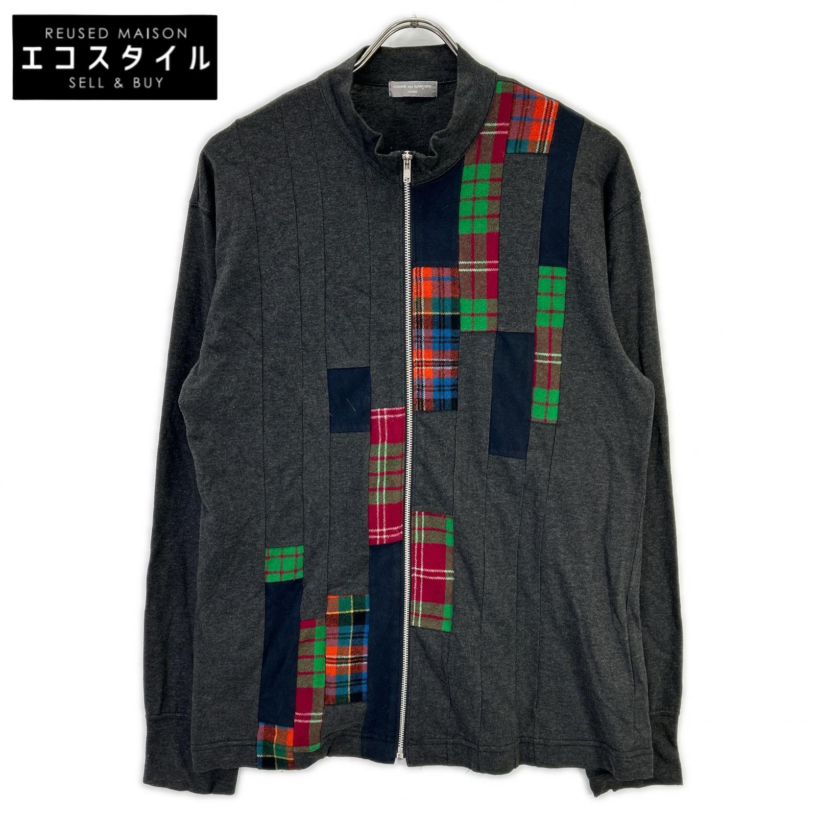 COMMEdesGARCONS HOMME コムデギャルソンオム 00s 田中オム HC-T017 パッチワークジップトラックジャケット ジャケット
