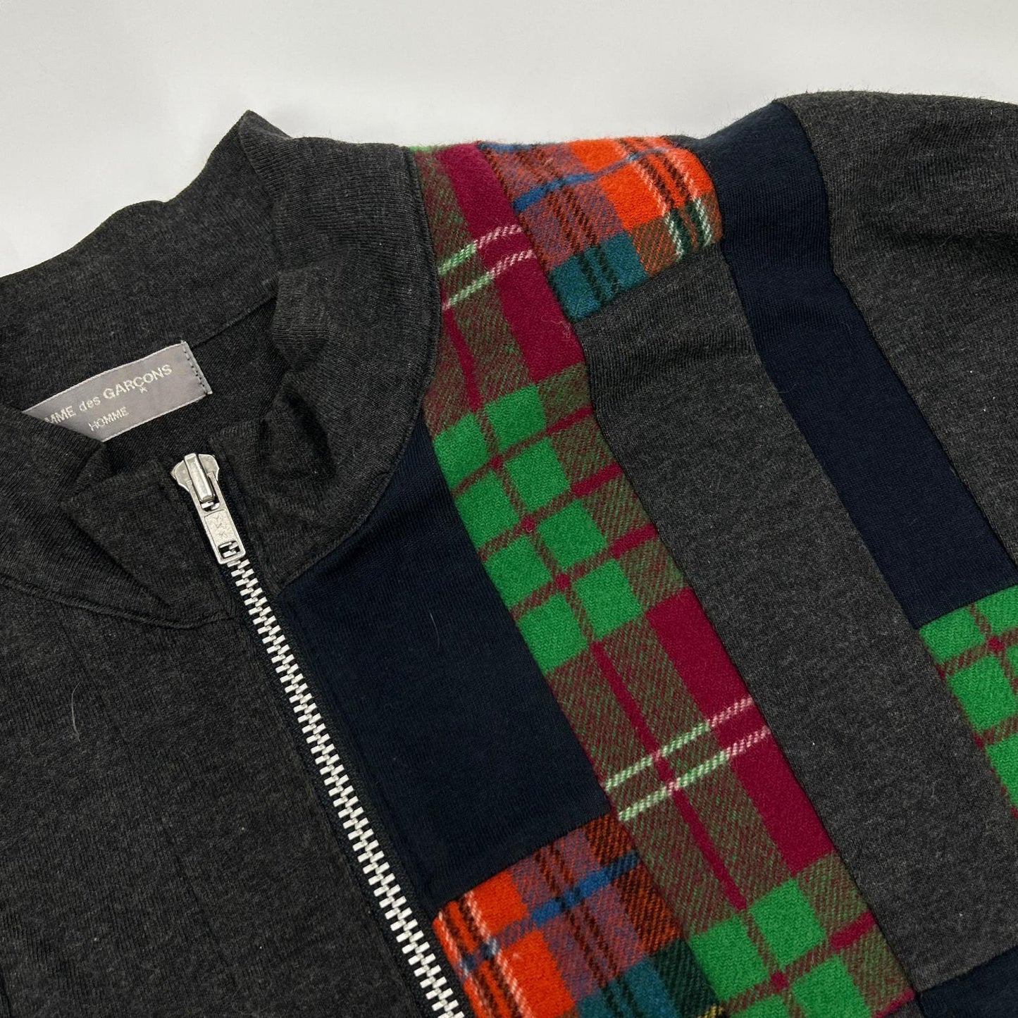 COMMEdesGARCONS HOMME コムデギャルソンオム 00s 田中オム HC-T017 パッチワークジップトラックジャケット ジャケット