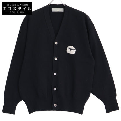 COMMEdesGARCONS HOMME コムデギャルソンオム AD1991 田中オム HN-050180 ヘラジカプリント ニット カーディガン トップス