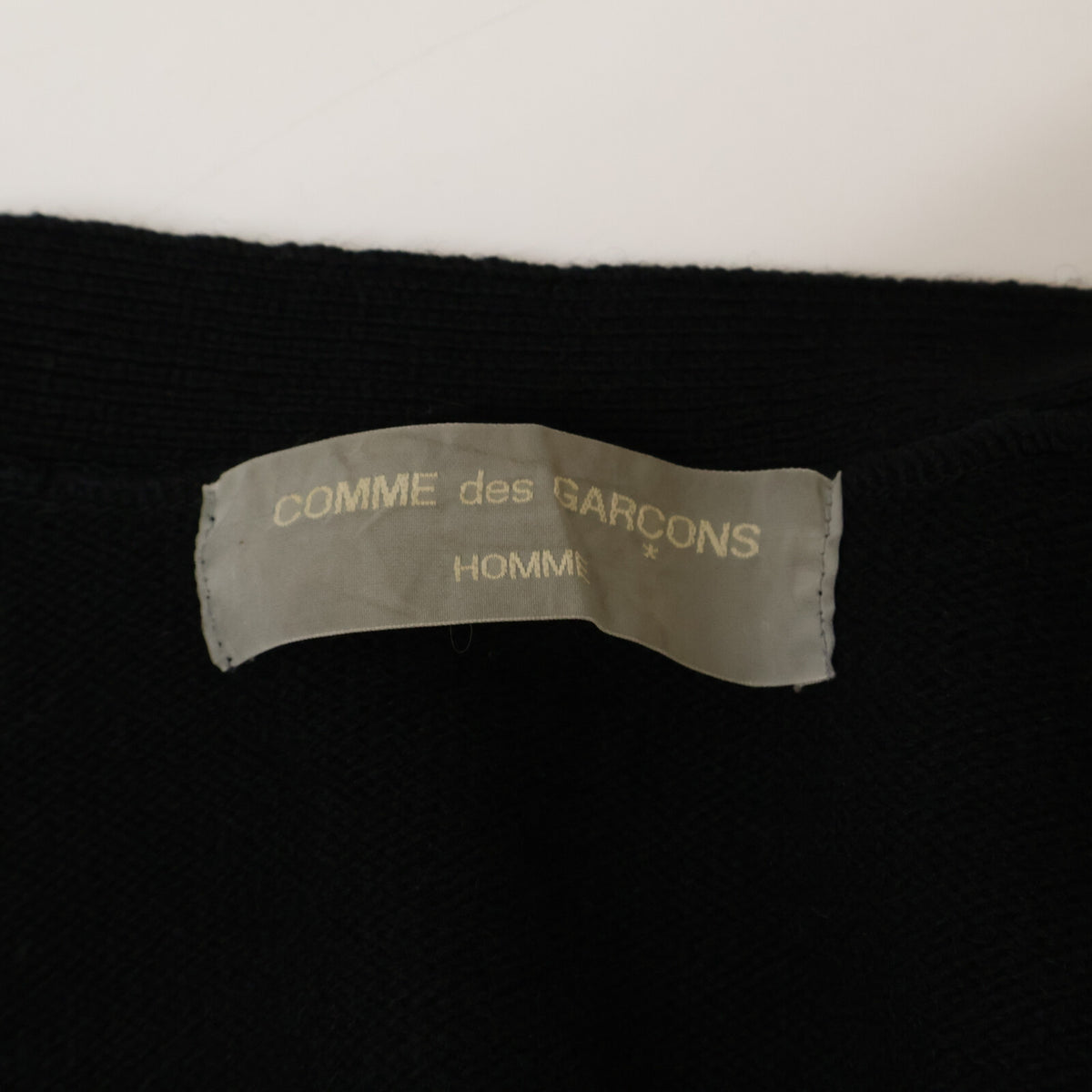 COMMEdesGARCONS HOMME コムデギャルソンオム AD1991 田中オム HN-050180 ヘラジカプリント ニット カーディガン トップス