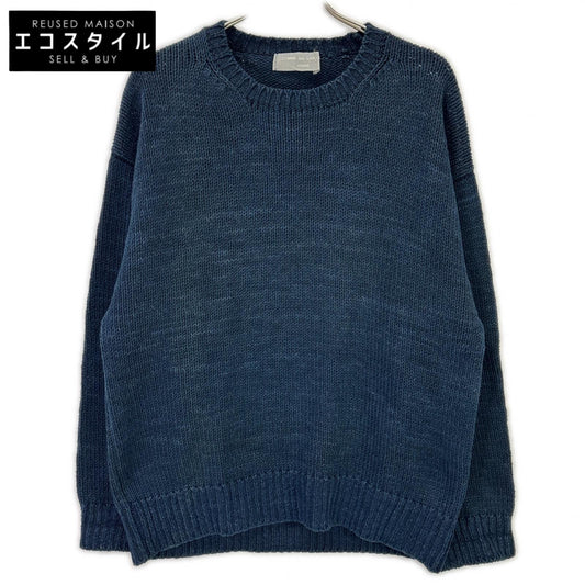 COMMEdesGARCONS HOMME コムデギャルソンオム 90s 田中オム HN-020230 藍染め クルーネックニット トップス
