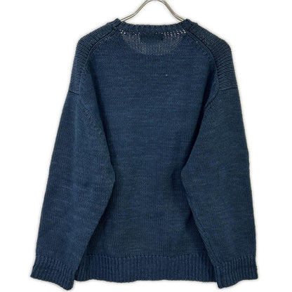 COMMEdesGARCONS HOMME コムデギャルソンオム 90s 田中オム HN-020230 藍染め クルーネックニット トップス