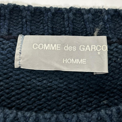 COMMEdesGARCONS HOMME コムデギャルソンオム 90s 田中オム HN-020230 藍染め クルーネックニット トップス