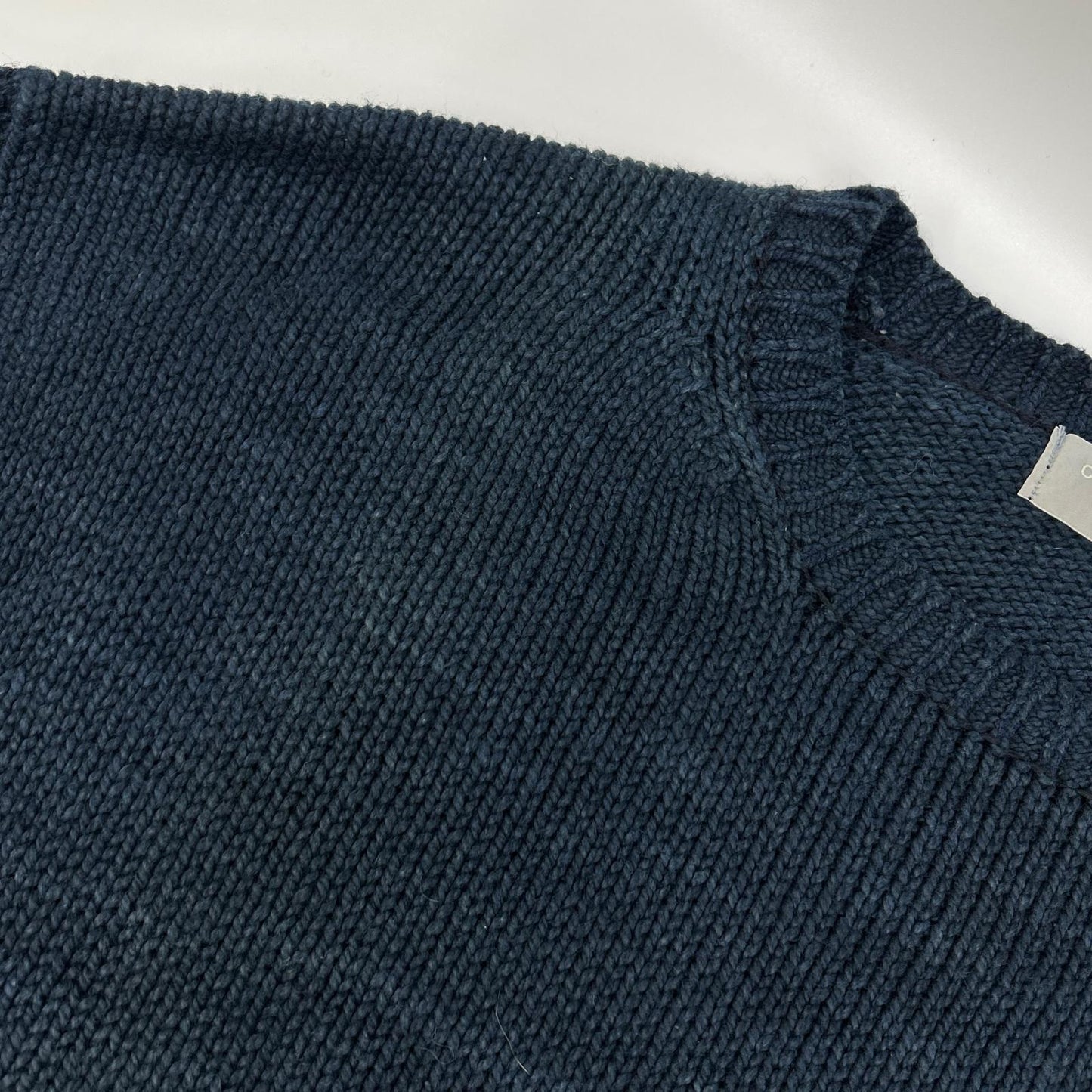 COMMEdesGARCONS HOMME コムデギャルソンオム 90s 田中オム HN-020230 藍染め クルーネックニット トップス