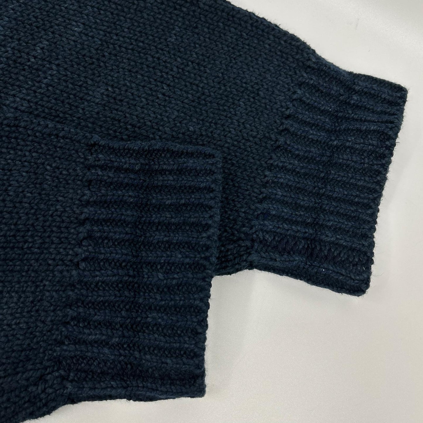 COMMEdesGARCONS HOMME コムデギャルソンオム 90s 田中オム HN-020230 藍染め クルーネックニット トップス