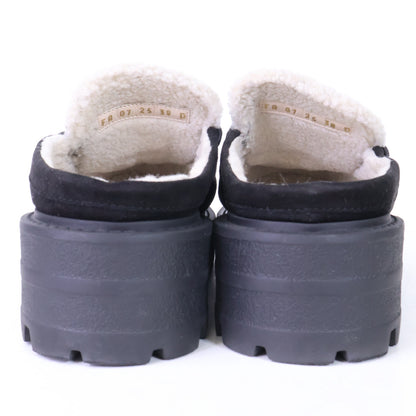 DIOR [Excellent condition] Dior Boy shearling mule shoes