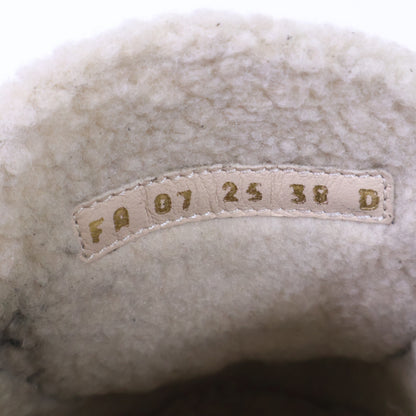 DIOR [Excellent condition] Dior Boy shearling mule shoes