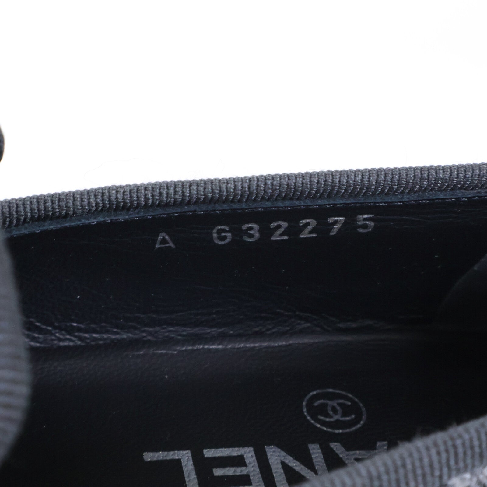 CHANEL シャネル 【美品】G32275 ココマークステッチ チェック柄 ツイード オペラ シューズ シューズ