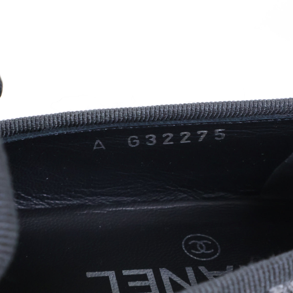CHANEL シャネル 【美品】G32275 ココマークステッチ チェック柄 ツイード オペラ シューズ シューズ