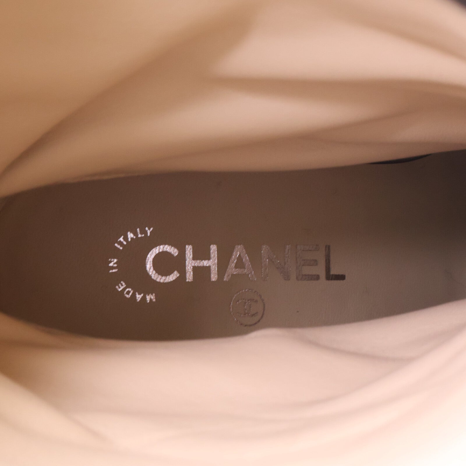 CHANEL シャネル 【美品】G33119 ガブリエルココ ココマーク刺繍 スエード サテン ポインテッドトゥ ブーツ シューズ