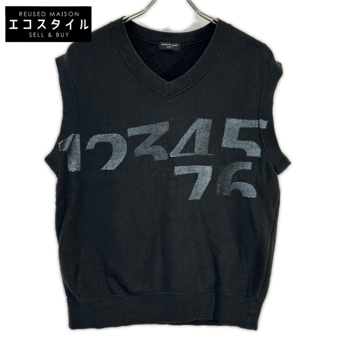 COMMEdesGARCONS HOMME PLUS コムデギャルソンオムプリュス AD1995 スリープ期 PT-040450 スウェット ベスト