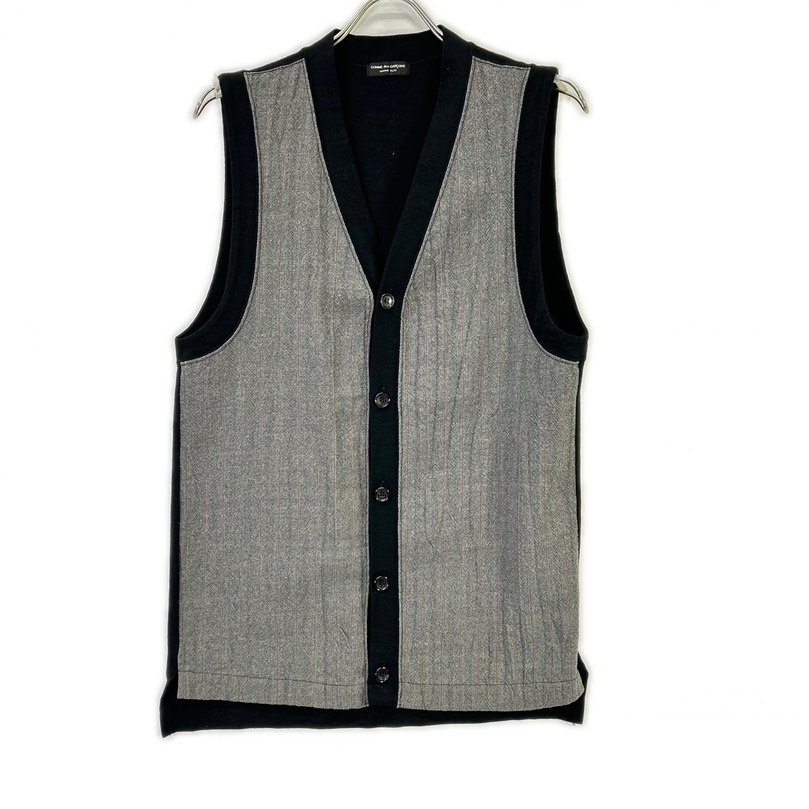 COMMEdesGARCONS HOMME PLUS コムデギャルソンオムプリュス 92AW PT-050220 ウールベスト ベスト
