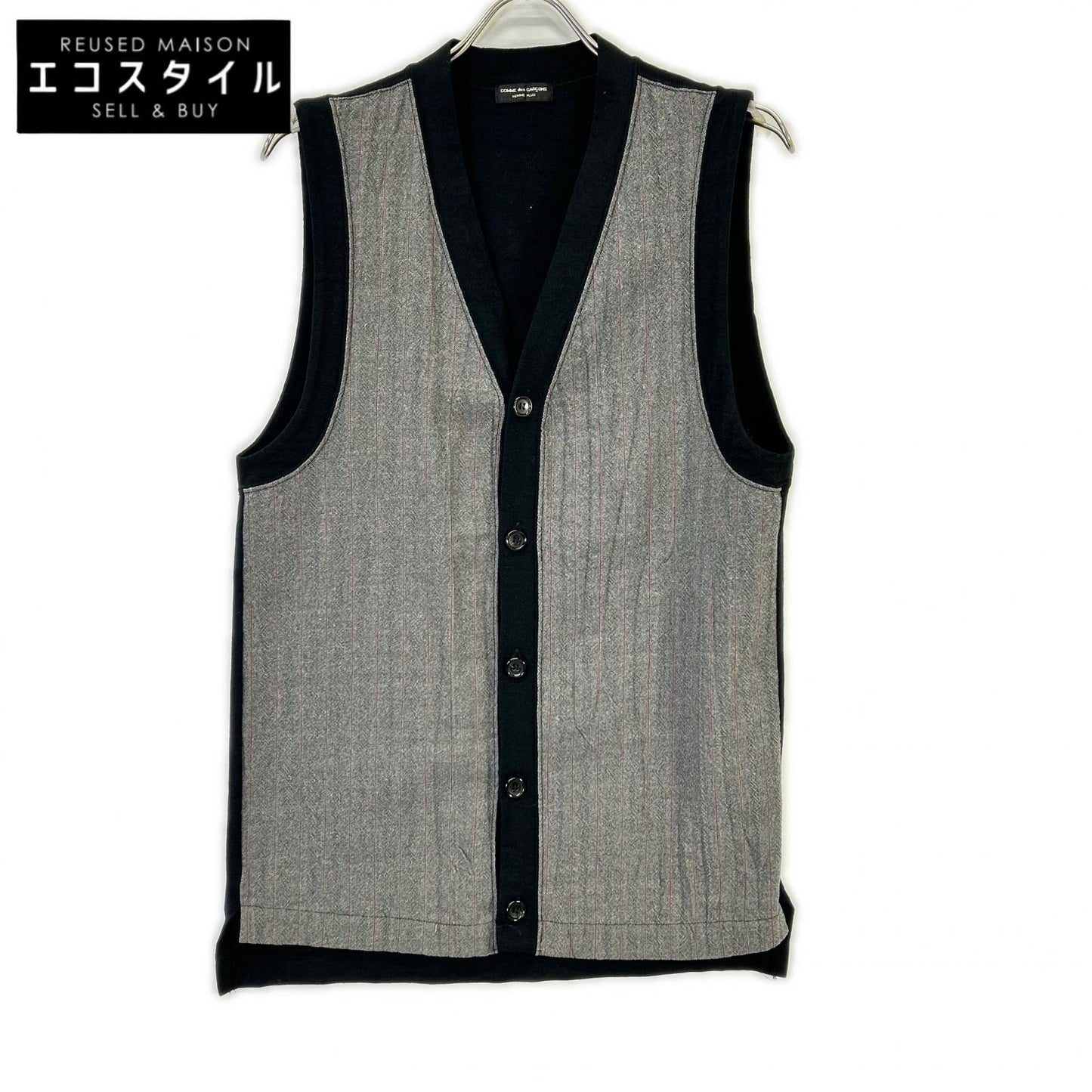 COMMEdesGARCONS HOMME PLUS コムデギャルソンオムプリュス 92AW PT-050220 ウールベスト ベスト