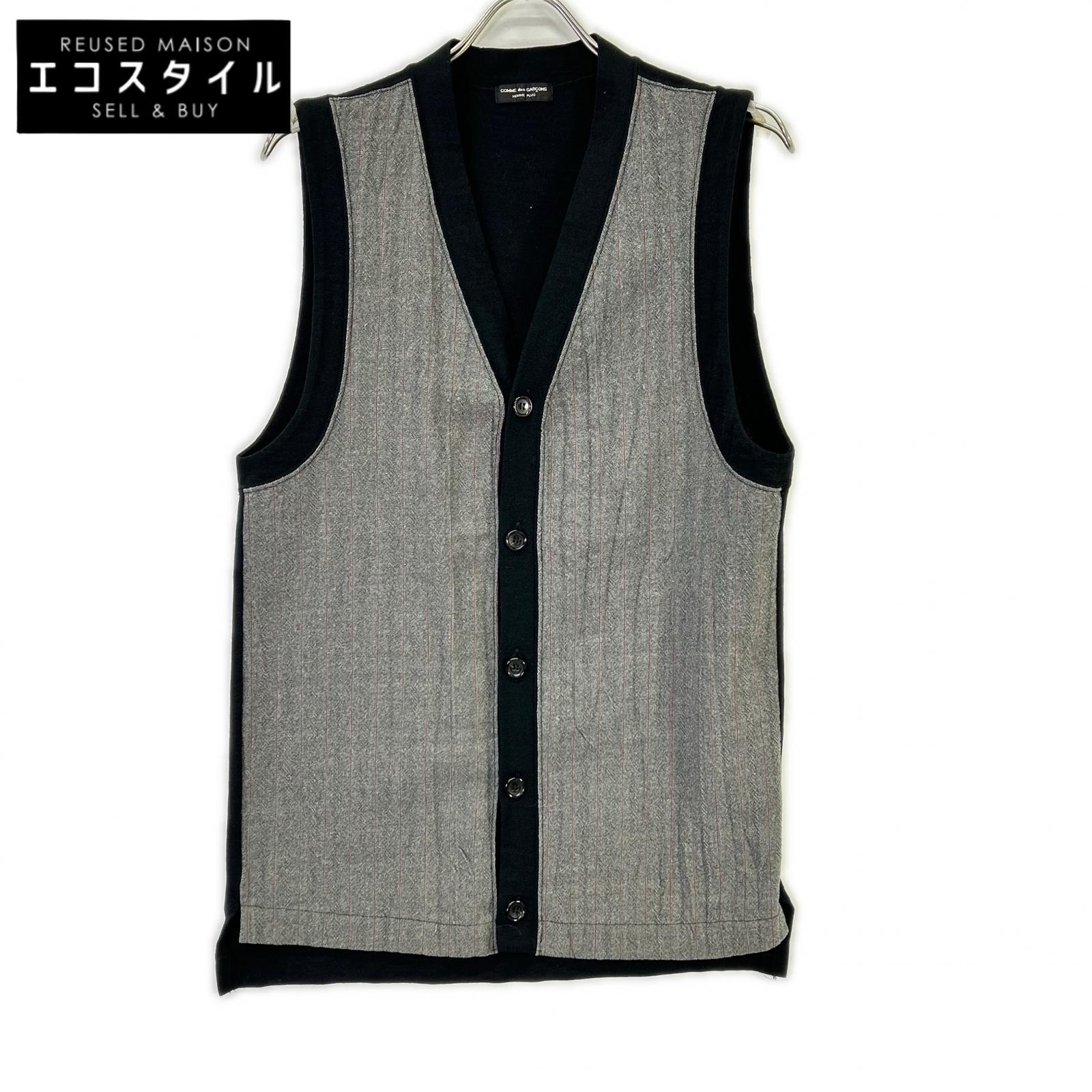 COMMEdesGARCONS HOMME PLUS コムデギャルソンオムプリュス 92AW PT-050220 ウールベスト ベスト