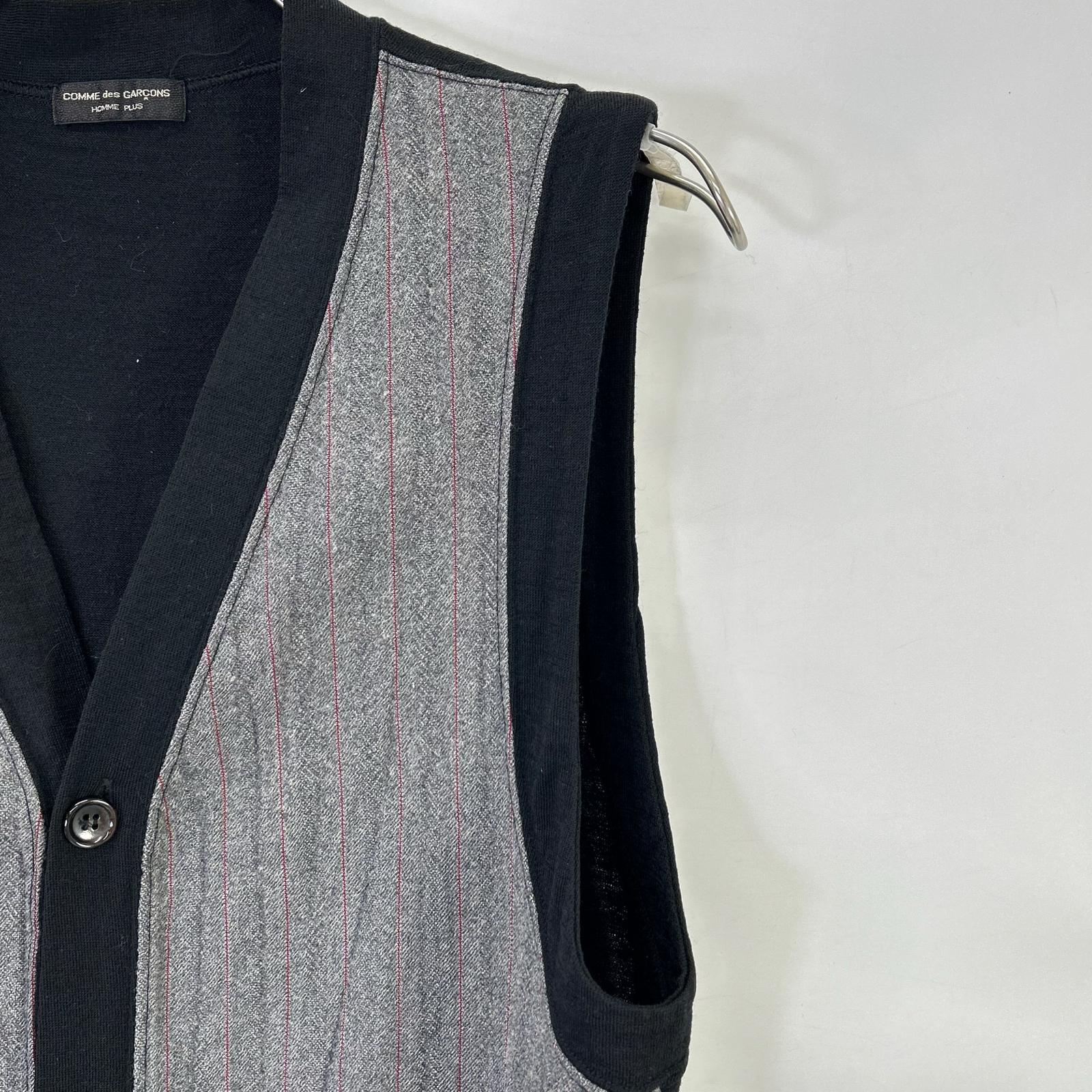 COMMEdesGARCONS HOMME PLUS コムデギャルソンオムプリュス 92AW PT-050220 ウールベスト ベスト
