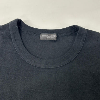 COMMEdesGARCONS HOMME PLUS コムデギャルソンオムプリュス 95AW スリープ期 PT-040480 ブラック 顔料プリント ロングスリーブカットソー トップス