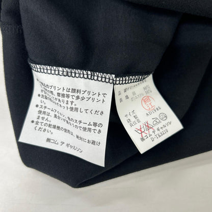 COMMEdesGARCONS HOMME PLUS コムデギャルソンオムプリュス 95AW スリープ期 PT-040480 ブラック 顔料プリント ロングスリーブカットソー トップス