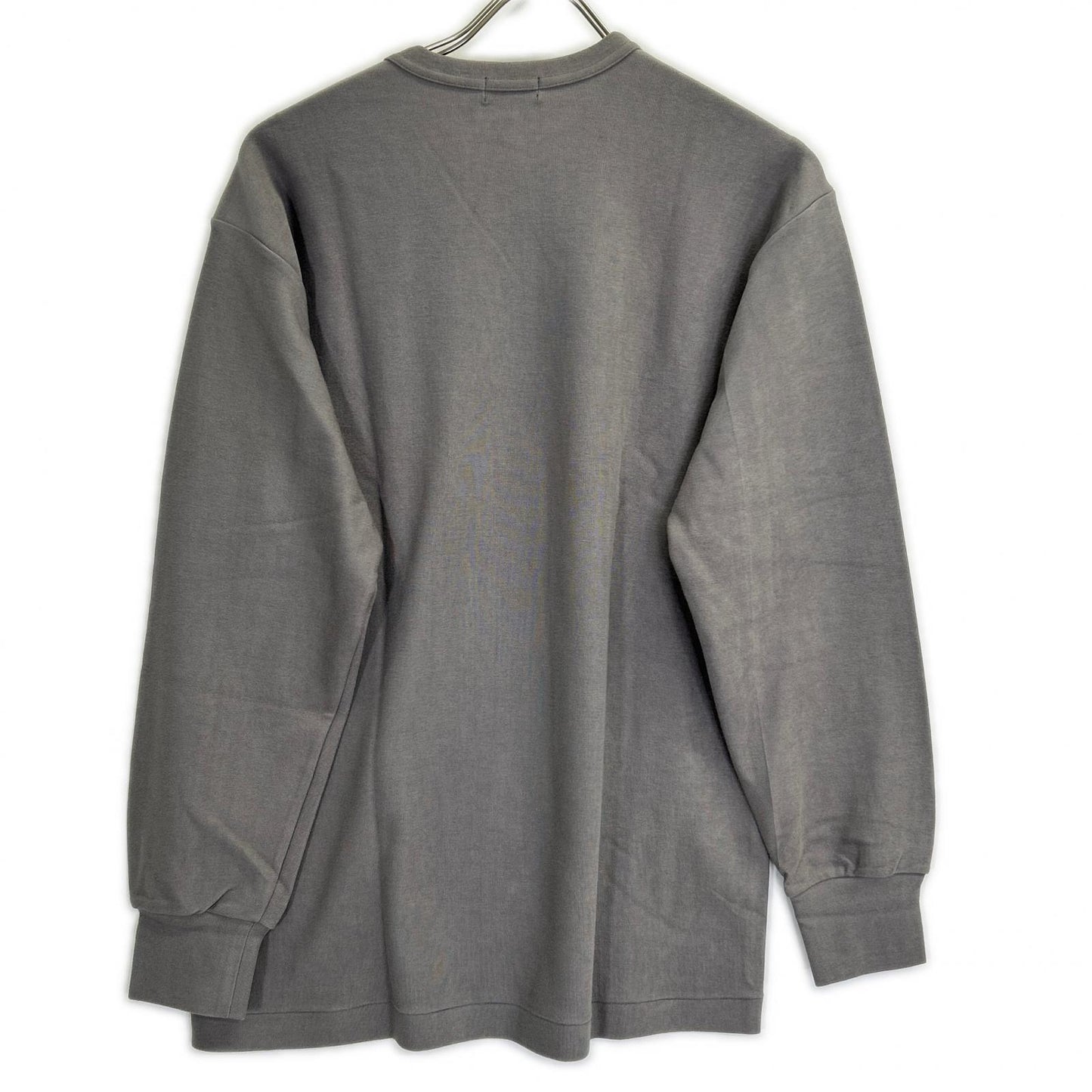 COMMEdesGARCONS HOMME PLUS コムデギャルソンオムプリュス 95AW スリープ期 PT-040480 グレー 顔料プリント ロングスリーブカットソー トップス