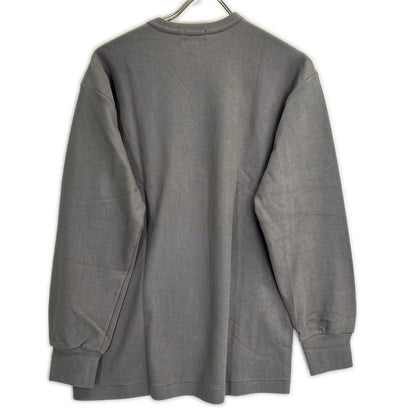 COMMEdesGARCONS HOMME PLUS コムデギャルソンオムプリュス 95AW スリープ期 PT-040480 グレー 顔料プリント ロングスリーブカットソー トップス