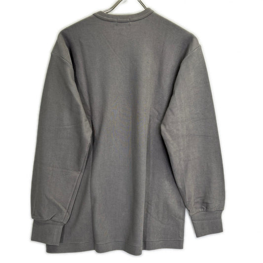 COMMEdesGARCONS HOMME PLUS コムデギャルソンオムプリュス 95AW スリープ期 PT-040480 グレー 顔料プリント ロングスリーブカットソー トップス
