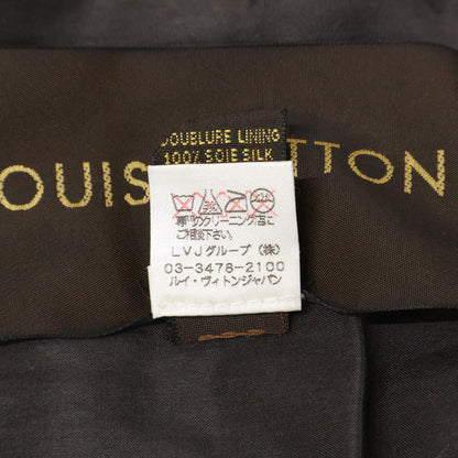 LOUIS VUITTON ルイヴィトン 美品 国内正規 モノグラム ミンクファー マフラー ストール