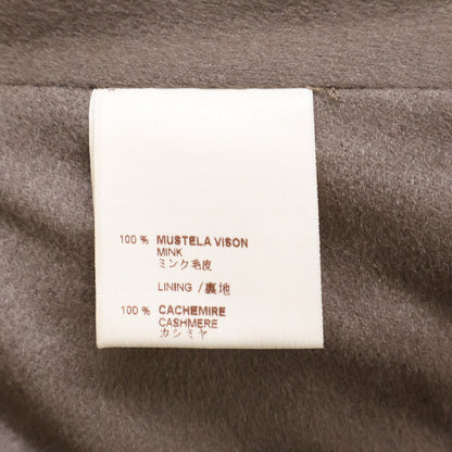 LOUIS VUITTON ルイヴィトン 【美品/国内正規】RW082B WNL C05KNR ミンクファー ポンチョ ジャケット